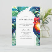 Gelofte Vernieuwing Jubileum Uitnodigingen Florida (Staand voorkant)