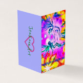 GELOOF <3 FAERIES MINI CARDS VISITEKAARTJES (Buitenkant)