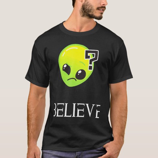 Geloof Alien Shirt (Voorkant)