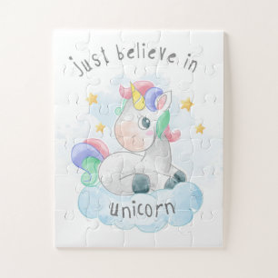 Geloof alleen maar Unicorn Legpuzzel