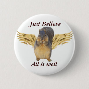 Geloof, alles is well_Button Ronde Button 5,7 Cm