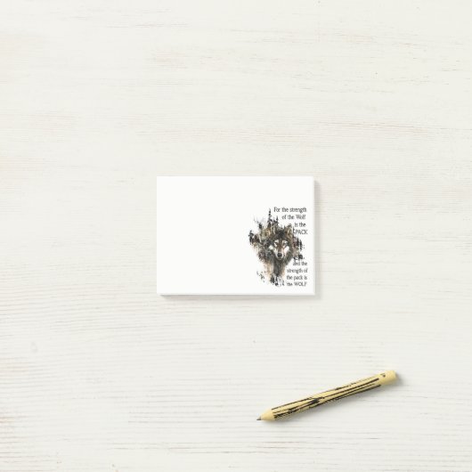 Geloof altijd in jezelf en Dragons Inspirerend Post-it® Notes (Op bureau)