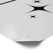 Geloof altijd in jezelf perfect poster (Hoek)