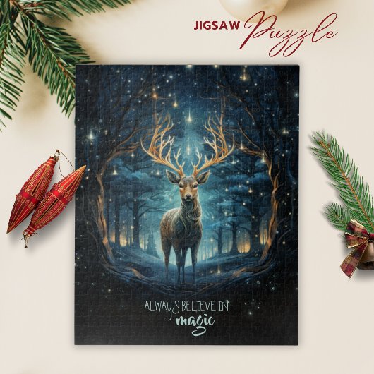 Geloof altijd in Magic Deer Puzzle Legpuzzel