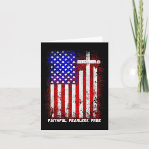 Geloof Angst Christelijk Kruis Jezus Christus Mann Kaart