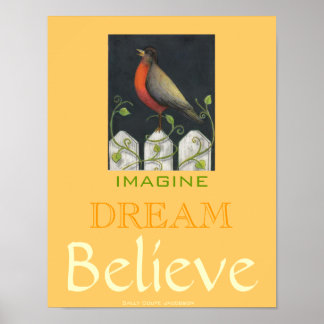 Geloof Art Poster / Sally Coupe Jacobson