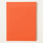 Geloof & Bereik Botanische Volksbloem Planner (Achterkant)