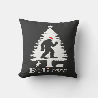 Geloof Bigfoot Cryptozoölogie Kerstboom Kussen