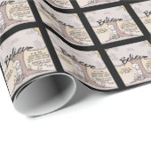 Geloof boom cadeaupapier (Rol Hoek)