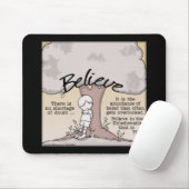 Geloof boom muismat (Met muis)