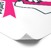 Geloof borstkankerbewustzijn poster (Hoek)