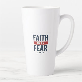 Geloof Boven Angst – 2 Timoteüs 1:7 Latte Mok