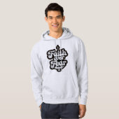 Geloof boven Angst Hoodie (Voorkant volledig)