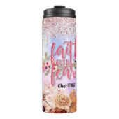 Geloof boven angstpijl thermosbeker (Voorkant)