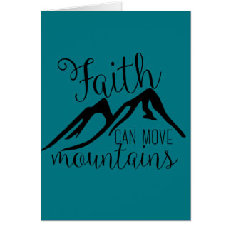 geloof brengt bergen in beweging