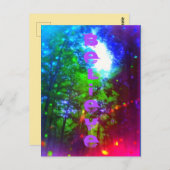 GELOOF BRIEFKAART BOSLICHTEN (Voorkant / Achterkant)