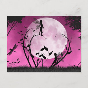 Geloof Briefkaart in moonlight fee