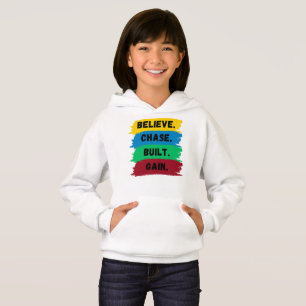 Geloof, Chase, Built, Krijg motivatie slogan
