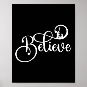 Geloof Christelijke Jesus Christmas Family Pama Poster
