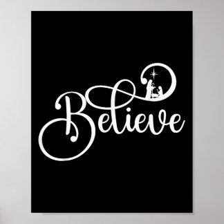 Geloof Christelijke Jesus Christmas Family Pama Poster