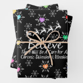 Geloof dat er een geneesmiddel komt inpakpapier vel (In situ)