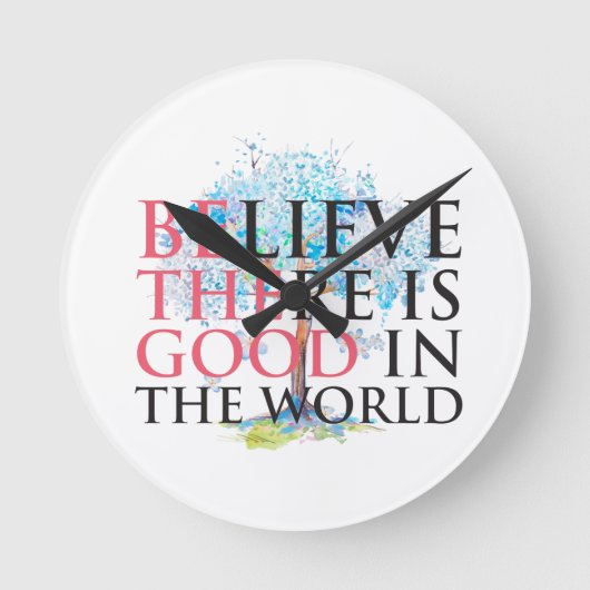 Geloof dat er goed is ronde klok (Voorkant)