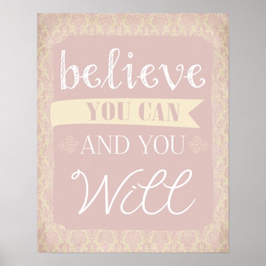 Geloof dat je dat kunt, en jij Will. Poster (Voorkant)