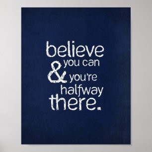 Geloof dat je kunt - 8 x 10-inch Art Print