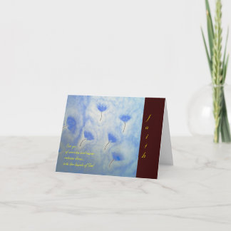 Geloof… De Kaart van de Nota van het Heilige