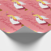 Geloof de kerstengel cadeaupapier (Hoek)