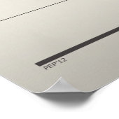 Geloof de liberale media niet poster (Hoek)