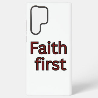 Geloof eerste religieuze gezegde samsung galaxy hoesje
