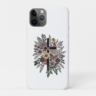Geloof en Bloemen iPhone 11 Pro Hoesje