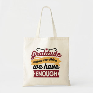 Geloof en Dankbaarheid Kunstwerk – Opbeurende Chri Tote Bag