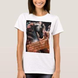 Geloof en empowerment t-shirt