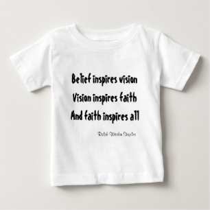 Geloof en geloof baby T-shirts