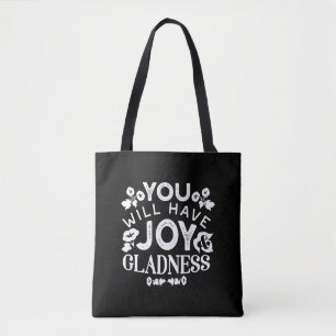 Geloof en Geluk – Quotes over Vreugde en Blijdscha Draagtas
