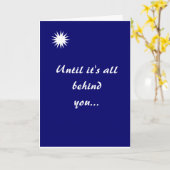 Geloof en God staan achter in sympathie Kaart (Gele Bloem)