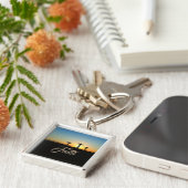 Geloof en hoop houden van Jezus Christus Destiny's Sleutelhanger (Zijkant)