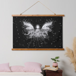 Geloof Fairy Starlight Fantasy Hangend Wandkleed