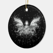 Geloof Fairy Starlight Fantasy Keramisch Ornament (Links)