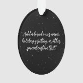 Geloof Fairy Starlight Fantasy Ornament (achterkant)