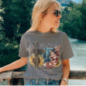 Geloof Familievrijheid Christelijk Amerikaans Patr T-shirt