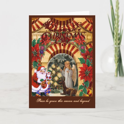 Geloof Feestdagen Kaart (Voorkant)