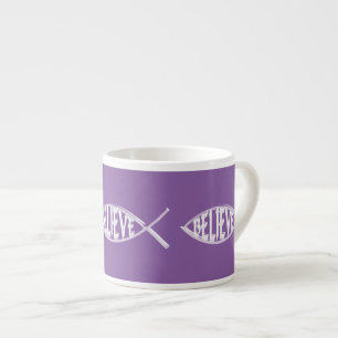 Geloof Fish Lavender Espresso Kop