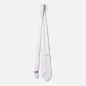 Geloof Fish-roze Stropdas (Achterkant)