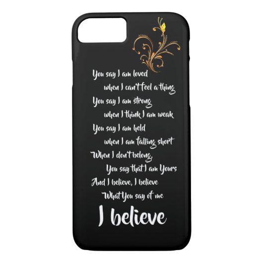 Geloof geloof ik Case-Mate iPhone case (Achterkant)