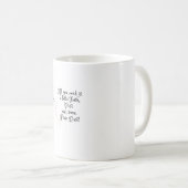 Geloof, geloof, Pixie Dust koffeemug.  Koffiemok (Voorkant rechts)