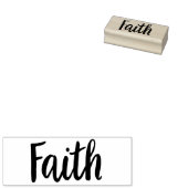 Geloof Gospel Grafiek Geloof Kunst Esthetische Chr Rubberstempel (Gestempeld)