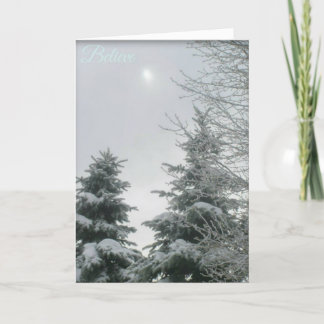 Geloof, heb geloof feestdagen kaart